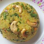 Jowar Upma or Jonna Rava Upma is a savoury pudding or Upma with Sorghum or Jowar / Millet grits. Gluten Free, served as a filling breakfast or snack in South Indian Cuisine.
