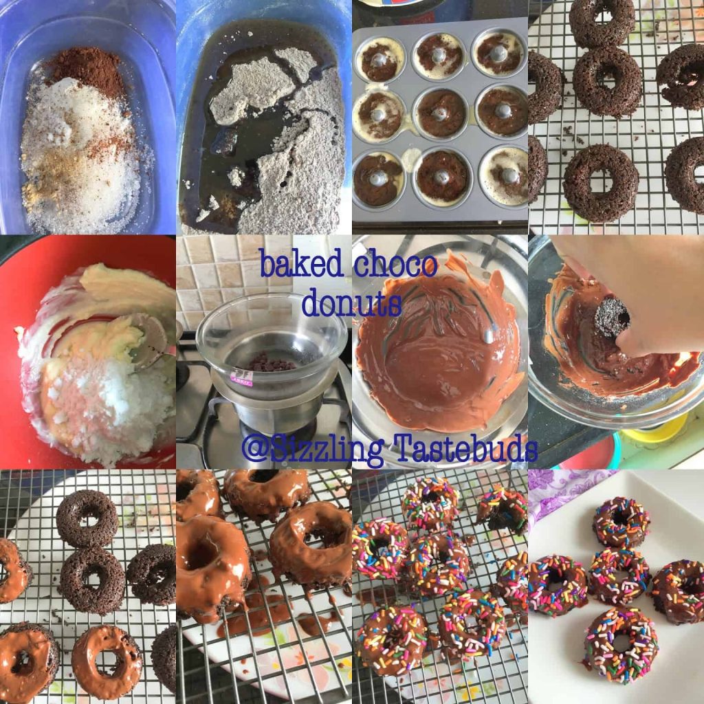 Baked Vegan Mini Chocolate Donuts are an exotic mini chocolatey treat to indulge as a snack or breakfast, Perfect for a party or putluck too.