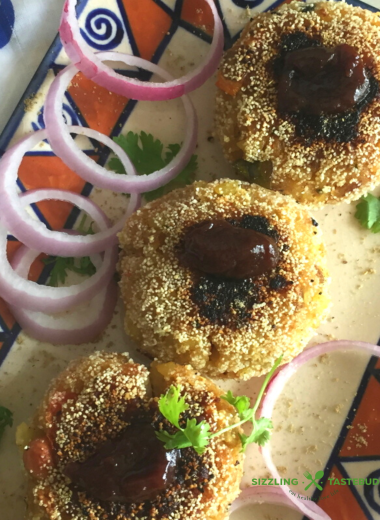 Vermicelli Cutlet is a makeover snack made from leftover millet vermicelli upma. Served as a snack or appetiser with ketchup or green chutney