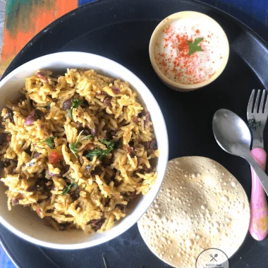 Rajma Pulao is an easy and quick One Pot meal made with Rajma (kidney beans), Rice and basic pantry spices. Great for potluck or brunch.